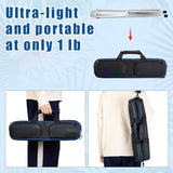 12 Pcs Aluminum 15'' to 21'' High Tabletop Easel Display Adjustable Portable Tripod Desktop with Extension Arm