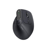IDJXNXYDH Rechargeable Vertical Ergonomic Wireless Mouse Multi Device 2.4G Bluetooth 3 Mode Silent Office Mouse with LED Display Multifunction Buttons for Laptop PC Mac Tablet