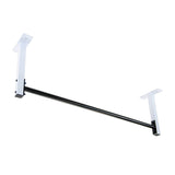 Ultimate Body Press Ceiling Mount Pull Up Bar for 8 Foot Ceilings, Steel Through-Bolted 48” Straight Bar with 14” Risers, Fits 16”and 24” Joist Spacing, Max 450lbs, USA Designed and Backed Ultimate Body Press