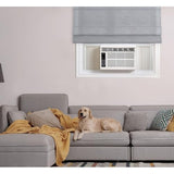 Whirlpool 8,000 BTU Window Air Conditioner with Dehumidifier, 115V, Window AC for Rooms up to 350 Sq. Ft., Living Room, Bedroom, or Apartment, with 3 Speeds, Remote Control, and 24H Timer, White