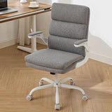 amseatec Office Chair Adjustable Desk Chair Mid Back Executive Comfortable