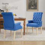 adochr Upholstered Fabric Accent Dining Chair