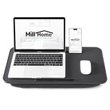 Lap Desk, Lap Desk with Cushion, Fits up to 17 inch Laptop, Pillow Designed, Portable Laptop Stand with Tray