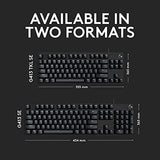 Logitech G413 SE Full-Size Mechanical Gaming Keyboard - Backlit Keyboard with Tactile Mechanical Switches