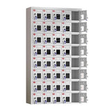 Stainless Steel Phone Lock Box - Secure Storage Cabinet for Devices, Ideal for Students, Teachers & Employees, Independent Keys, Locking Mechanism for Safety & Organization
