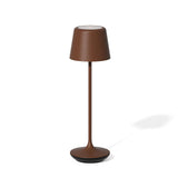 CORDIVA Cordless Table Lamp, Aluminum Rechargeable Dimmable LED Desk Lamp