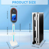 Aookely Mirror Photo Booth Machine with Instant DSLR Camera and Printer