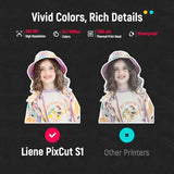 Liene PixCut S1 Inspire Kit - All-in-One Color Sticker Printer & Cutting Machine