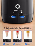 Electric Pencil Sharpener - Hands-Free Operation, 3 Sharpness Modes, 3-Second Sharpening