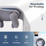 Cordless Neck and Shoulder Massager, Shiatsu Neck and Back Massager with Heat, 4D Deep Tissue Kneading Massage Pillow for Shoulder, Back, Leg Muscle Pain Relief, Valentine's Day Gifts for Women Men