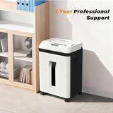 150-Sheet Paper Shredder Heavy Duty, Micro Cut and CDs/Cards, P5 Ultra Security, 60 Min Non Stop Shredder for Home Office