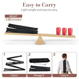 Easel Stand for Sign, 6 Pack Portable Easel for Painting, Foldable Black Metal Easel Display Stand Poster Holder
