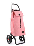 Foldable Grocery Shopping Cart with Wheels | Collapsible Personal Folding Cart for Groceries
