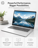 HP 17 Inch FHD Laptop Computer for Business & Students 32GB RAM 1TB SSD | AMD Ryzen 5 7430U Processor