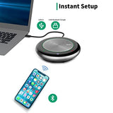 Bluetooth Speakerphone with Dongle Teams Certified, Portable Conference Speaker and Microphone for Meeting, Softphone