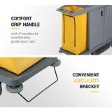 Commercial Traditional Cleaning Janitorial Room Service Housekeeping Cart