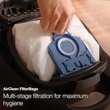 Miele Classic C1 Pure Suction Canister Vacuum Cleaner with AllTeQ Universal Floorhead Bundle - Includes GN Bag Pack - 4 HyClean Air Genuine FilterBags + Genuine AirClean Filter and Pre-Motor Filter
