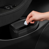 Spigen Door Pocket Car Trash Can [with Magnetic Lid] Waterproof Door Pocket