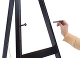 Wooden Display Easel with Height-Adjustable Pegs