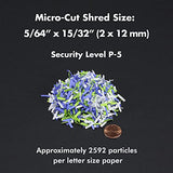 Aurora Commercial Grade 400-Sheet Auto Feed High-Security Micro-Cut Paper Shredder/ 240 Minutes