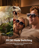 TOZO VIZO Z1 Pro AR Glasses 160" Virtual Screen, 1800 Nits 120Hz Micro-OLED