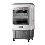 Yajuer Portable Swamp Cooler, Evaporative Air Cooler with 3 Speeds, Industrial Air Conditioner for Indooor Outdoor Patio Garage(75 * 48 * 150cm)