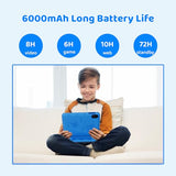 Android 15 Tablet, 10inch Kids Tablet, Octa-core CPU, 10GB+64GB+1TB Expand Tablets for Kids