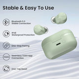 NC9 Hybrid Active Noise Cancelling Wireless Earbuds, 6 Mics ENC Clear Call, IPX8 Waterproof