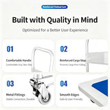 Push Cart Dolly Platform Truck Hand Truck Duty Flatbed