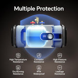 Ranein 2.5 Gallons Electric Mini Tank Water Heater, 120V, Instant Hot Water for Point of Use, Easy Installation, Compact Under Sink Design, Floor Mounting, Idea for Daily Use of Kitchen and Bathroom