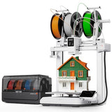 Anycubic Kobra X Combo High-Speed 3D Printer, Native 7-Color(up to 19), ACE GEN 2 with 81% Less Purge, 600mm/s, AI Monitoring