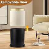 onlcuk Automatic Motion Sensor Bathroom Trash Can with Lid, 2.8 Gallon Touchless