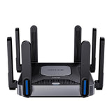 WAVLINK AX6000 WiFi 6 Router Dual Band, 2.5 Gbps WAN/LAN Port, Covers up to 2,150 Sq. ft and 256 Devices, 8x5dBi Antennas, AI QoE, WPA3 & VPN Security for Home/Office, MU-MIMO, Beamforming