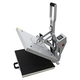 Flat Heat Press Machine, 110V Semi-Automatic Flat Sublimation Heat Transfer Machine