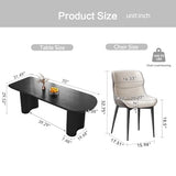 Miuuod Dining-Table Space Saving for Small Apartment for 4-6 People