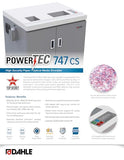 Dahle PowerTEC 727 CS Paper & CD Shredder