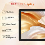 Tablet,10.1" Android Tablet with Octa-core Processor 30GB RAM 128GB ROM HD IPS Touchscreen 8H Battery