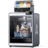 3D Printer, Multi Color Printing with New CFS 600mm/s High-Speed Full Auto-Leveling Dual Al Camera Next-Gen Direct Drive Extruder Large