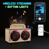 DIY Bluetooth Speaker Kit with LED Lights & Colored Pencils