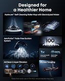 eufy Omni S2 Robot Vacuum and Mop Combo, 99.99% Germ Removal | HydroJet™ 2.0 Real-Time Self-Cleaning