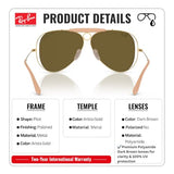 Ray-Ban x Dolce Gabbana Edition RB3138M SHOOTER Aviator Sunglass with Kit
