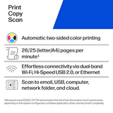 Wireless All-in-One Color Laser Printer, Office Printer