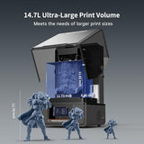 ANYCUBIC Photon Mono M7 MAX and Wash & Cure Plus 3.0, Large Resin 3D Printer