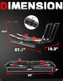 Young 200 lbs Ebike Racks with Ramp for Tow Hitch with 2 Arms