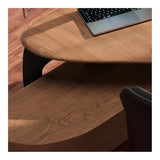 zhongxlla Standing Desk, Modern Ash Wood Executive Office Desk