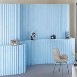 ZLGONRL Paper Room Divider Freestanding Paper Partition Wall Foldable Papers Room Dividers with Shelves Wall Privacy Screens for Office Home