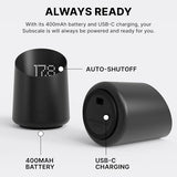 Subminimal Subscale Digital Dosing Cup with LED Display – Sleek & Precise Scale - Dosing & Brewing Accessories, Measures Coffee Grounds for Espresso - Black