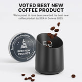 Subminimal Subscale Digital Dosing Cup with LED Display – Sleek & Precise Scale - Dosing & Brewing Accessories, Measures Coffee Grounds for Espresso - Black