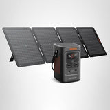 Jackery Explorer 240D Power Bank, 256Wh LiFePO4 Battery Portable Power Station, 200W DC Output with 40W Air Solar Panel