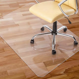 Clear Office Chair Mat 42in x 77in, Durable Desk Chair Mat for Hardwood Floor, Heavy Duty Plastic Office Floor Mat Under Rolling Chairs for Easy Glide and Protection,Clear 3mm Thickness